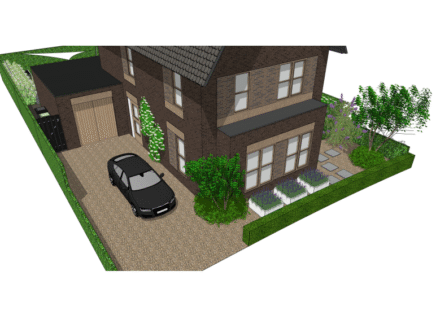 oprit-tuinontwerp